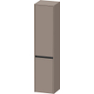 Duravit Ketho.2 Armoire haute 40x36x176cm 2 Portes battantes à droite Panneau de particules Basalte Mat SW771931