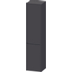 Duravit Ketho.2 Armoire haute 40x36x176cm 2 portes ouvrant à gauche Panneau de particules Graphite Mat SW772612