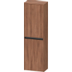 Duravit Ketho.2 Armoire mi-haute 40x24x132cm 2 portes ouvrant à gauche Panneau de particules Noyer Mat SW772522