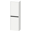 Duravit Ketho.2 Armoire mi-haute 40x24x132cm 2 Portes s'ouvrant vers la gauche Panneau de particules blanc Mat SW772454