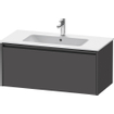 Duravit Ketho 2 meuble sous-lavabo avec 1 tiroir 101x48x44cm avec poignée graphite anthracite mat SW771785