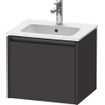 Duravit Ketho.2 Meuble sous-lavabo 51x42x44cm adapté pour 1 vasque Panneau de particules Graphite Mat SW772955
