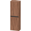 Duravit Ketho.2 Armoire mi-haute 40x24x132cm 2 Portes battantes à droite Panneau de particules Noyer Mat SW772621