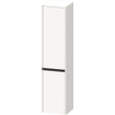 Duravit Ketho.2 Armoire haute 40x36x176cm 2 portes pivotant à gauche Panneau de particules blanc Supermat SW772172