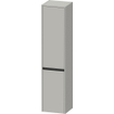 Duravit Ketho.2 Armoire haute 40x36x176cm 2 Portes battantes à droite Panneau de particules Gris béton Mat SW772622