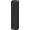 Duravit Ketho.2 Armoire haute 40x36x176cm 2 portes à charnière gauche Panneau de particules Chêne (noir) Mat SW772173