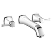 GROHE Grandera waterbesparende afbouwdeel voor inbouw wandkraan met uitloop 23.4cm chroom/goud 0437836