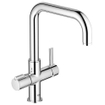 GROHE Red Keukenkraan - hoog - chroom - licht beschadigd - OUTLET UDEN STORE42594