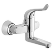 GROHE Euroeco robinet mural de sécurité avec raccords chrome 0465163