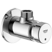 GROHE EuroPro Cosmopolitan S robinet de douche temporisé 1/2 bleu/rouge chrome 0441905