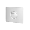 GROHE Nova Cosmopolitan Light plaque de commande WC double chasse verticale horizontale incluant éclairage LED chromé 0434147