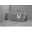 Royal Plaza Fusine Baignoire d'angle 170x73cm gauche gris béton SW680329