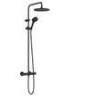 Hansgrohe Vernis 240 1jet Showerpipe avec thermostat Eco mat noir SW803099