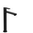 Hansgrohe Rebris S 1-gats highriser wastafelkraan 240 coolstart m. waste mat zwart OUTLETSTORE STORE43788
