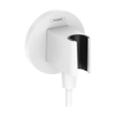 Hansgrohe Fixfit support de douchette incl. raccord mural blanc mat SW773893
