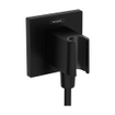 Hansgrohe Fixfit support de douchette incl. coude mural noir mat SW773897