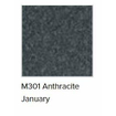 Vasco Beams radiateur électrique - 180x15cm - 950Watt - sans thermostat RF - anthracite january SW727228