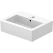 Duravit Vero lave-mains dessous rectifié 45x35cm avec trou de robinetterie et trop-plein blanc 0300306