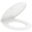 Villeroy & Boch O.novo abattant de WC - ovale charnières en inox blanc SW454285