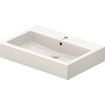 Duravit Vero lavabo-meuble poli 70x47 cm 1 trou de robinet blanc SW223283