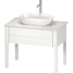 Duravit Luv vasque à poser 60x40cm sans trou de robinetterie blanc SW227983