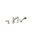 Dornbracht Madison Flair Mélangeur de rebord de baignoire 4 trous sans levier platine mat 0470254
