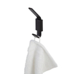 Geesa Frame Patère double pour serviettes Noir SW451888