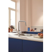 Grohe Blue pure start keukenmengkraan met filterfunctie U-uitloop chroom SW878370