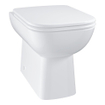 Grohe Bauedge Ceramic WC sur pied - sans bride - à fond creux - Blanc alpine SW862666