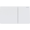 Geberit Sigma70 Plaque de déclenchement - 2 boutons - Blanc mat SW878461