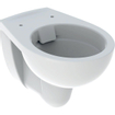 Geberit Bastia WC suspendu - 52x35.5cm - chasse d'eau profonde - sans bride - blanc SW878592