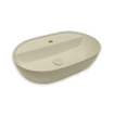 Lavabo à poser Royal Plaza Kolor 57x38cm ovale avec 1 trou de robinet sable SW795799