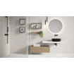Looox Cm line CM line Miroir - 100cm - Rond - Éclairage Cct SW278337