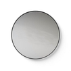Miroir Looox Black line - rond 100cm - noir ligne noire SW227683