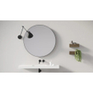 Miroir Looox Black line - rond 100cm - noir ligne noire SW227683