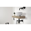 Looox Sink Ceramic Small Vasque à poser diamètre 23cm terrazzo gris SW405441