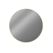 Looox Miroir collection Miroir Gold Line Rond miroir rond - 80cm - mat or SW405075