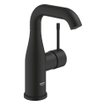 Grohe Essence 1-gats Wastafelkraan - m-size - hoog - afvoergarnituur - push up - phantom black SW1204275