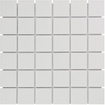La Mosaic Factory Barcelona carreau mosaïque - 30,9x30,9cm - carrelage mural - Carré - Porcelaine Extra Blanc Brillant SW62169