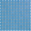 La mosaïque Mosaic Factory Barcelona - carreau mosaïque - 30x30cm - carrelage mural - carré - porcelaine bleu brillant SW258542
