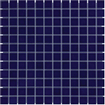 La mosaïque Mosaic Factory Barcelona - carreau mosaïque - 30x30cm - carrelage mural - carré - porcelaine bleu foncé brillant SW258543