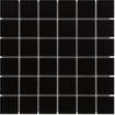 La mosaïque Mosaic Factory Barcelona - 30,9x30,9cm - carrelage mural et de sol - Carré - Porcelaine Noir Mat SW62210