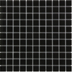 The Mosaic Factory Barcelona mozaïektegel - 30x30cm - wand en vloertegel - Vierkant - Porselein Black Mat SW157419