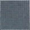 La Mosaic Factory Amsterdam carreau mosaïque - 32,2x32,2cm - carrelage mural et de sol - Carré - Verre Steel Grey Mat SW62088