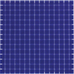 The Mosaic Factory Amsterdam mozaïektegel - 32.2x32.2cm - wand en vloertegel - Vierkant - Glas Cobalt Blue Mat SW62094