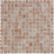 The Mosaic Factory Amsterdam carrelage mosaïque 32.2x32.2cm pour mur et sol intérieur et extérieur carré verre rose SW62140