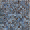 La Mosaic Factory Amsterdam carreau mosaïque - 32,2x32,2cm - carrelage mural et de sol - Carré - Verre Gris Moyen brillant SW62146