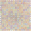 La Mosaic Factory Amsterdam carreau mosaïque - 32,2x32,2cm - carrelage mural et de sol - Carré - Verre Rose Clair brillant SW62157