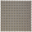 La Mosaic Factory London carreau mosaïque - 30x30cm - carrelage mural et de sol - Carré - Porcelaine Gris Foncé Mat SW62242