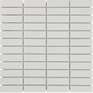 La Mosaic Factory Paris carreau mosaïque - 30x30cm - carrelage mural et de sol - Rectangulaire - Porcelaine Blanc Mat SW62301